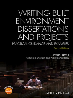 cover image of Writing Built Environment Dissertations and Projects